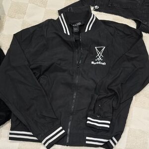 BlackCraft Black Bomber Jacket